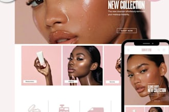 skin care shopify store skin care website skin care dropshipping store skin care