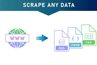 collect web data with python