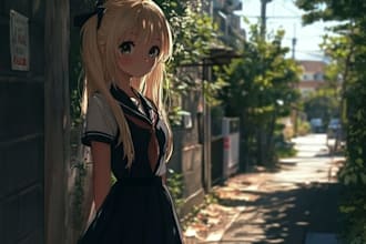 draw anime character illustration