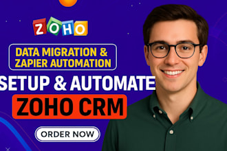 setup data migration on zoho crm zapier integration to zoho crm integrate zoho