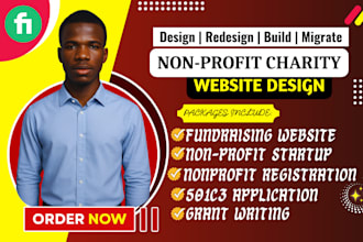 non profit website, charity, ngo, 501c3, donation, nonprofit website on wix