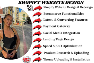 redesign shopify store design shopify website boost shopify sales shopify design
