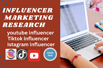 do youtube influencer research and provide email leads for outreach campaign