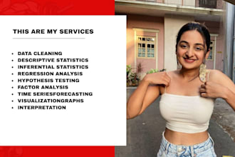 do statistical data analysis using spss, r, or stata