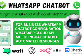 integrate whatsapp with ecommerce website whatsapp business API automation wati
