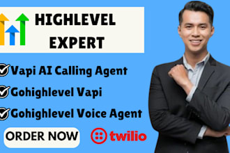 setup gohighlevel automation twilio a2p 10dlc gohighlevel vapi ai voice agents