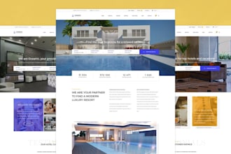 design hotel booking website resorts vacation rentals wordpress website lodgify