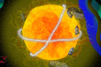 draw space art for you