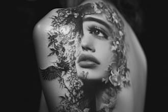 draw a profesional tribal tattoo design
