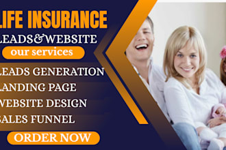 life insurance leads life insurance sales funnel life insurance landing page