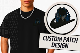 design a custom embroidered patch with a detailed production guide