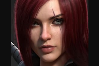 do 3d game character 3d game assets 3d printing, rigging, games in unreal engine