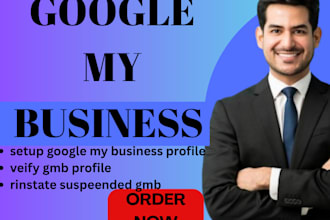 setup google my business profile verify reinstate appeal list suspended gmb
