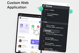build your custom CRM or erp web application