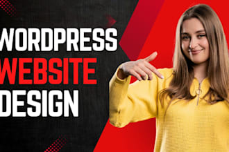 redesign wordpress website on hostinger, godaddy, bluehost, siteground, ionos