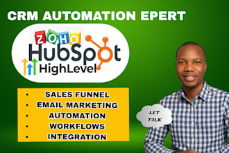 hubspot CRM zoho CRM setup zoho sites zoho landingpage pipedrive gohighlevel CRM