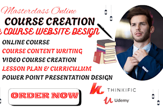 create online course content course creation course curriculum video script