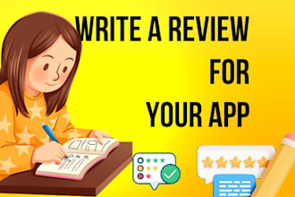 write and publish honest and fair app reviews only