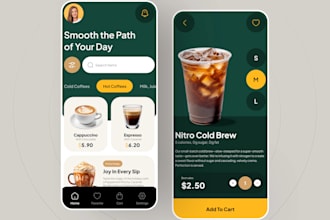 develop modern and clean mobile apps for ios and android