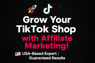 handle tiktok shop dropshipping and affiliate manager services USA