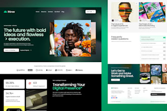 design and build responsive webflow website or webflow landing page