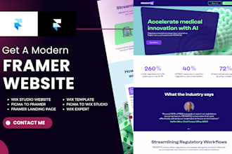 develop framer website update webflow website figma to framer website expert