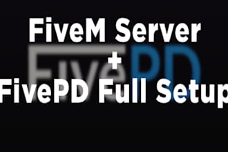 build a fully fivepd roleplay server
