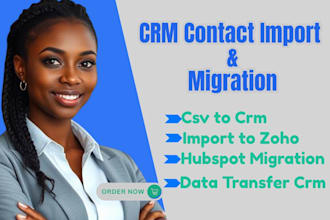 import contacts, fix CRM contact, contact migration, import to zoho, csv to crm