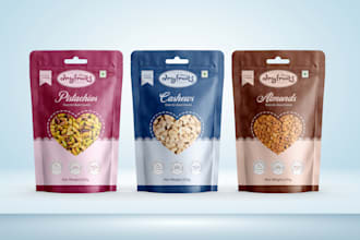 dry fruits pouch packaging