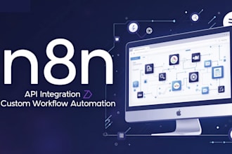 do n8n API integration, custom automation workflows, and webhook setup
