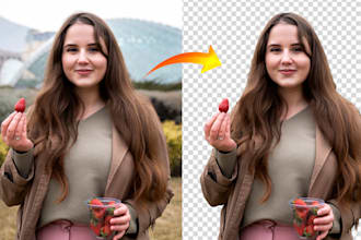 retouch, crop, and remove background from your photos