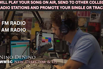promote a single or track and send your song to 500 best college radio stations
