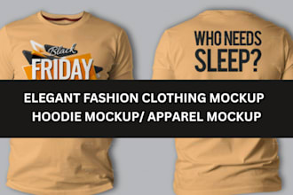 do fashion apparel mockups with models clothing mockups for indie fashion labels