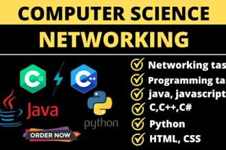 do computer science, networking, and programming tasks