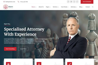 build a notary, law firm, and attorney website that converts