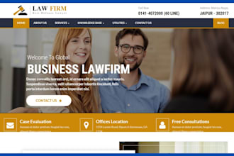 build lawyer website legal law firm website attorney financial compliance leads