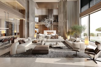 create stunning 3d interior exterior design realistic rendering modern kitchen