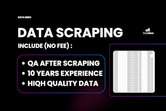 do fast and accurate web scraping and data extraction