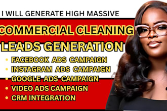commercial cleaning leads home cleaning leads home care facebook ads google ads