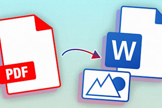 convert scanned documents into editable word and PDF files
