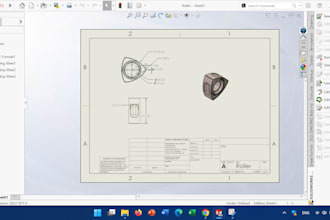 do professional 3d cad modeling and drafting in solid works