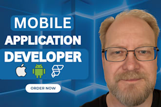 develop flutter mobile application iphone ios app android app development