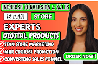 do stan store setup, sales optimization