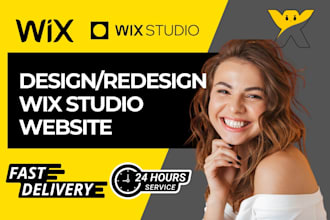 design or redesign wix website, wix online store or ecommerce store