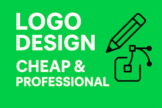 design a clean, modern logo for your brand or business