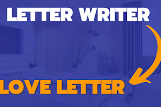 writer romantic propose love letter, letter writing