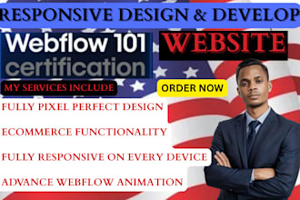 design redesign webflow website webflow website development figma to webflow