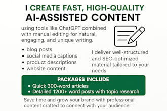 create engaging ai written content with expert human polish