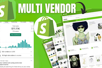 build shopify multi vendor marketplace shopify multivendor website developer