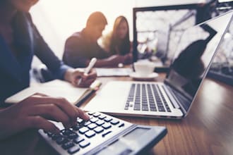 do bookkeeping,vat filing and financial report